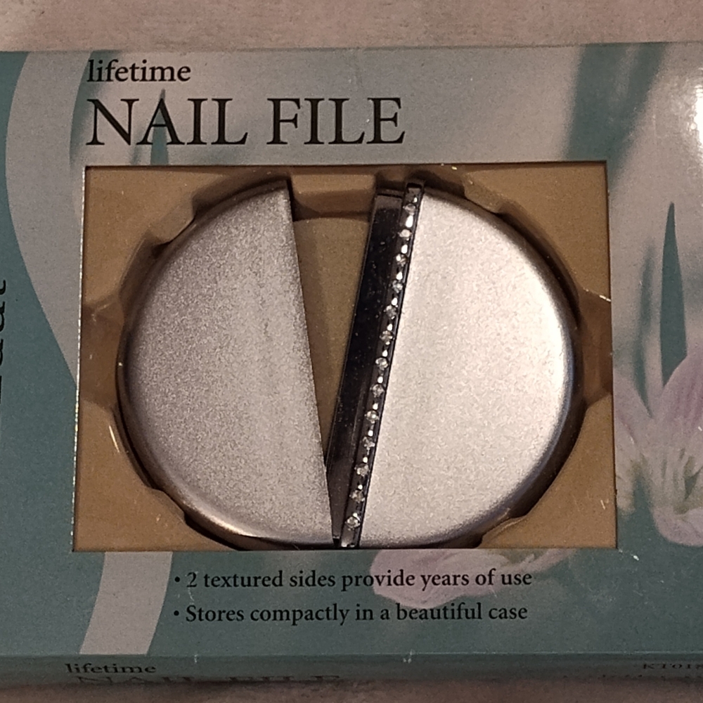 Silver Lifetime Nail File